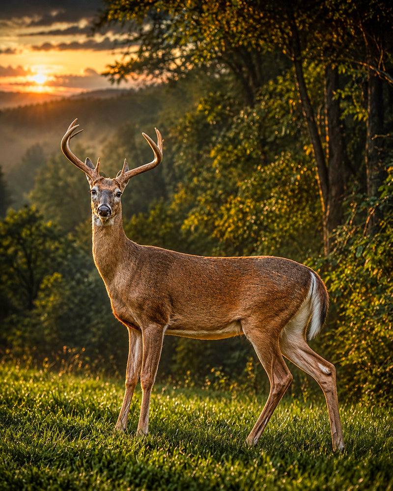 Buck at Sunset