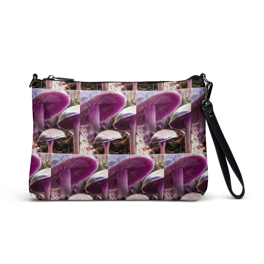 The Amethyst Deceiver Mushroom Crossbody Bag