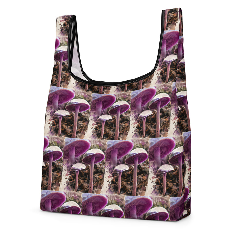 The Amethyst Deceiver Mushroom Reusable Shopping Bag
