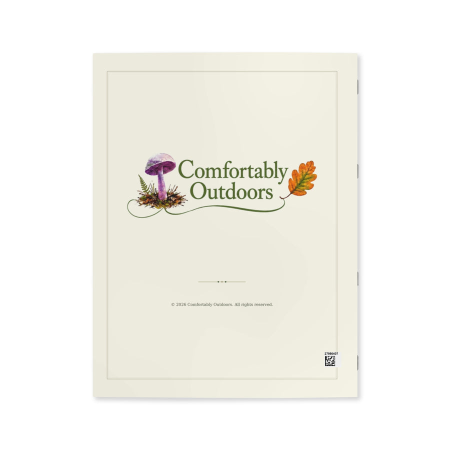 All About Mushrooms: A Nature-Inspired Coloring Book